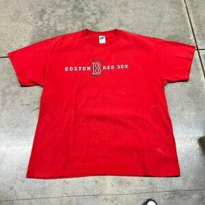 vintage boston red sox spell out authentic shirt size xl